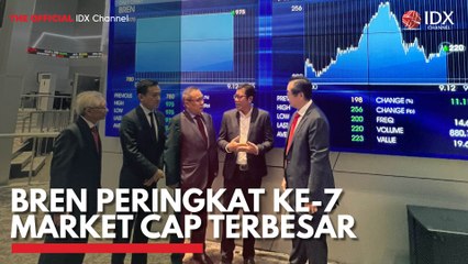 BREN Peringkat ke-7 Market Cap Terbesar