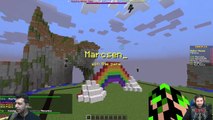 Minecraft Yapı Kapışması - Gökkuşağı ve Kral Nasıl Yapılır