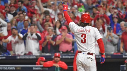 Phillies Mocked Orlando Arcia’s Comment About Bryce Harper With T-Shirts During NLDS Celebration