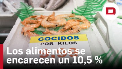 Los alimentos se encarecen un 10,5 % en septiembre y llevan el alza del IPC al 3,5 %