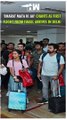 #Shorts | 'Bharat Mata Ki Jai' Chants As First Flight From Israel Arrives In Delhi | Hamas Palestine