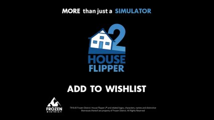 House Flipper 2 Official Sandbox Mode Trailer 🏡