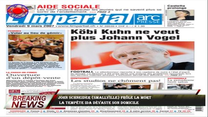 John Schneider (Smallville) frôle la mort  la tempête Ida dévaste son domicile