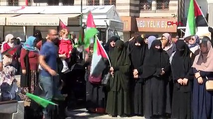 Diyarbakır'da İsrail protestosu; festivalin iptalini de istediler