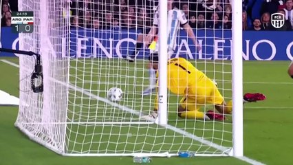ملخص مباراة الأرجنتين والباراغواي 0-1   عودة ميسي
