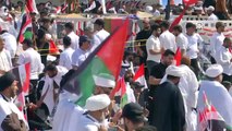 Des centaines de milliers de personnes se sont rassemblées dans le monde entier pour soutenir les Palestiniens et des prières funéraires ont été célébrées par contumace.
