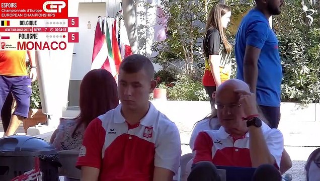 4e et 5e tour WebTV Monaco : Championnat d'Europe de pétanque Espoirs 2023