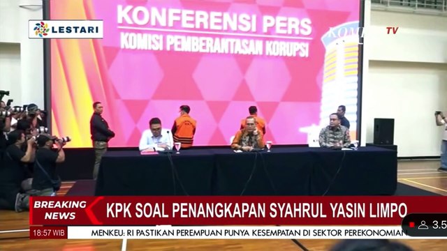 Pakai Rompi Oranye, Eks Mentan Syahrul Yasin Limpo Ditahan KPK!