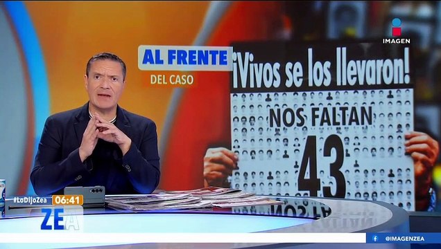 López Obrador asegura que dirige personalmente la investigación del caso Ayotzinapa