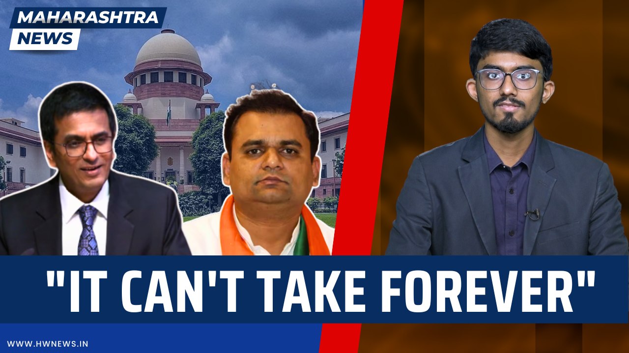 "It can't take forever": SC Slams speaker again| Shivsena| CM Shinde| Uddhav Thackeray| Chandrachud