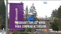 Microsoft tem luz verde para comprar Activision por 65 mil milhões de euros