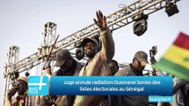 Juge annule radiation Ousmane Sonko des listes électorales au Sénégal