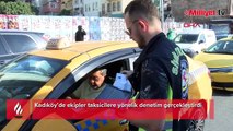 Kadıköy'de taksilere denetim! 5 şoföre 9 bin 436 lira ceza kesildi