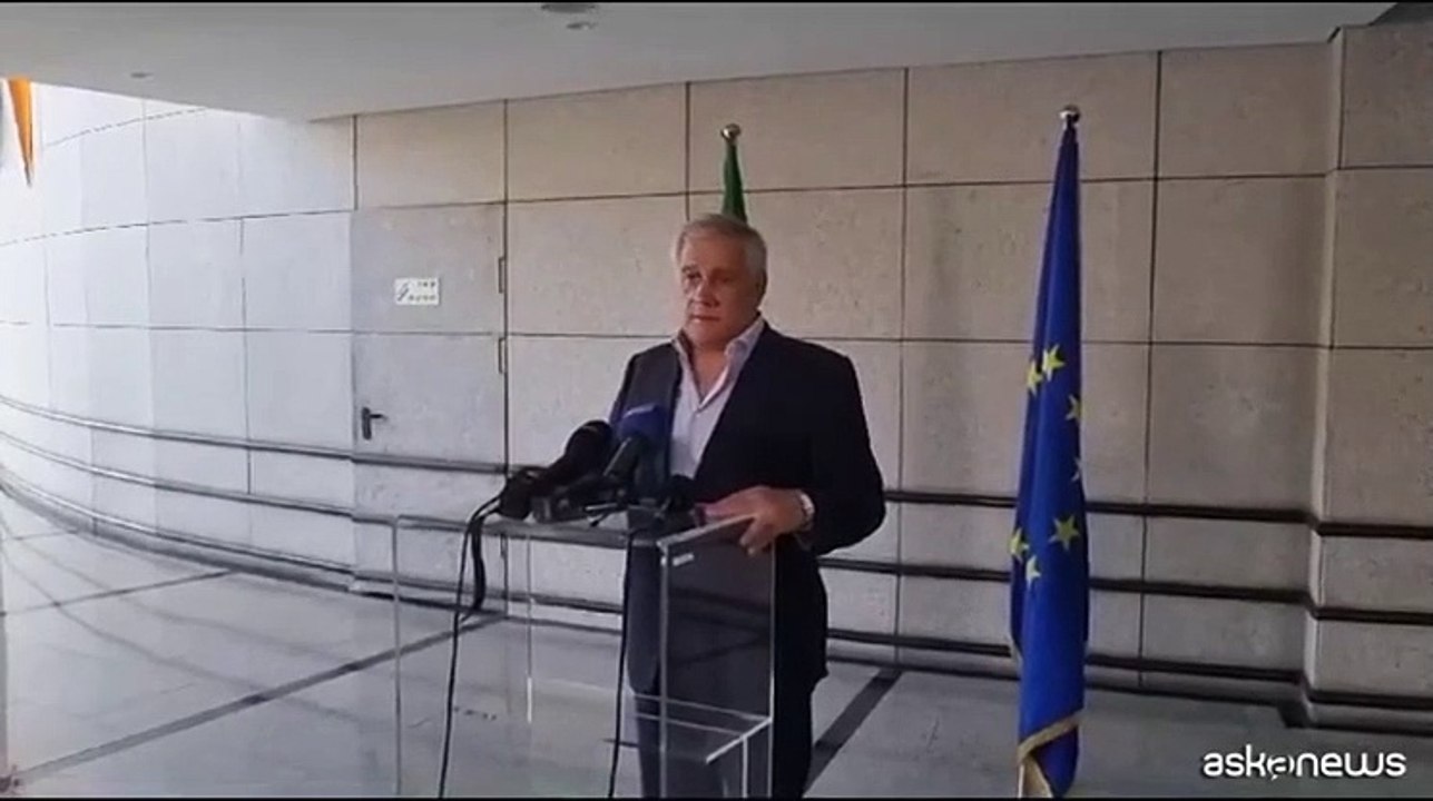 Tajani: Italia vuole essere portatrice di pace