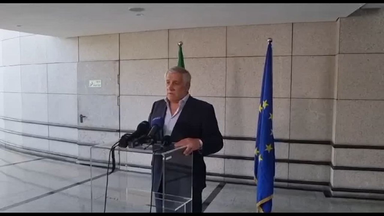 Tajani: Italia vuole essere portatrice di pace