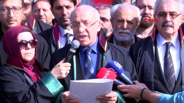 İstanbul 2 No'lu Barosu, İsrail'in Gazze saldırısını protesto etti