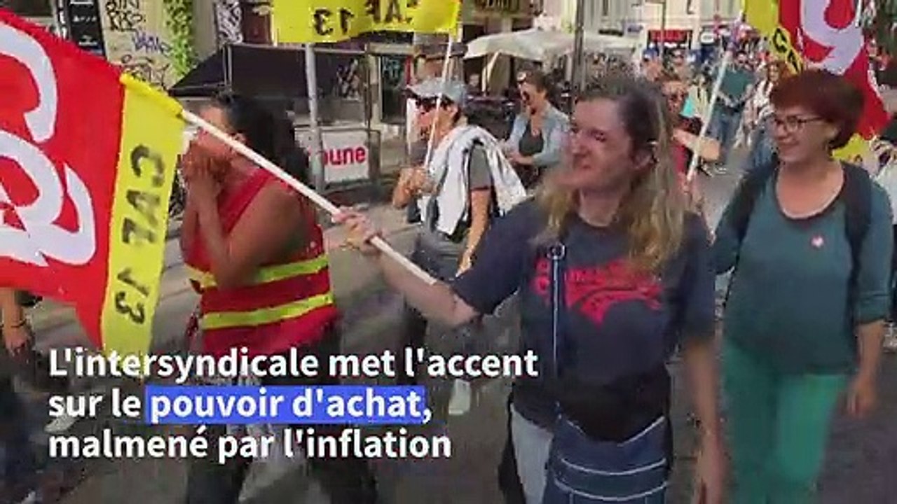 Rassemblements en France pour les salaires et l'égalité femmes-hommes