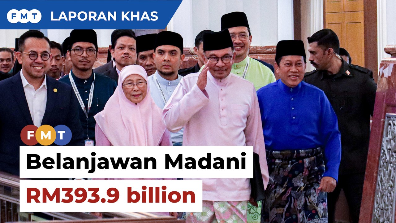 Anwar bentang belanjawan tertinggi berjumlah RM393.8 bilion
