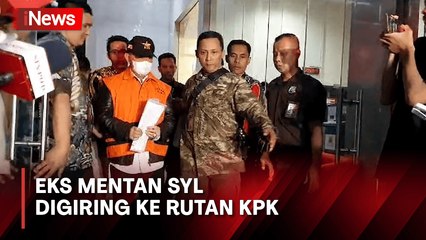 Digiring ke Rutan KPK, Eks Mentan SYL Bungkam saat Ditanya Wartawan