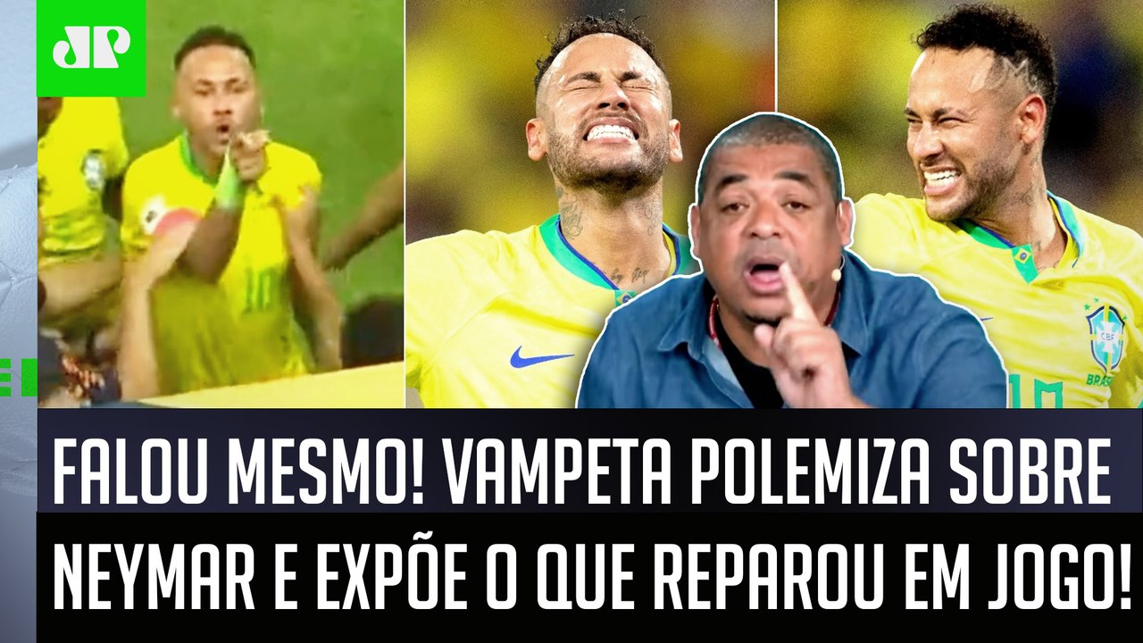 "EU JÁ JOGUEI! EU SEI DA MALANDRAGEM! O que PARECIA é que o Neymar queria..." Vampeta POLEMIZA!