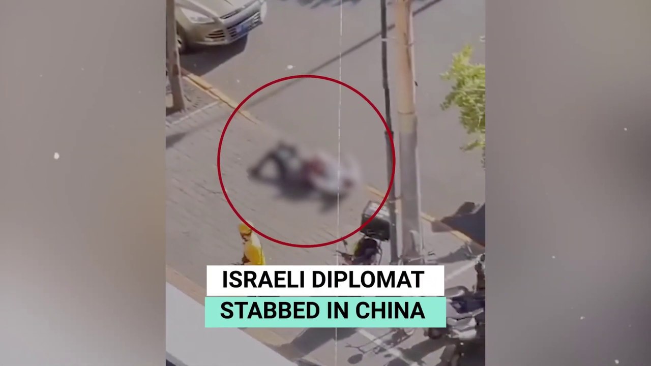 Israeli Diplomat Stabbed In China
