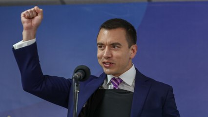 Él es Daniel Noboa, el empresario que puede convertirse en el presidente más joven de Ecuador
