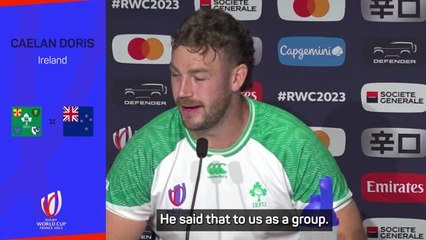 We're doing it for Sexton - Ireland's Doris on World Cup motivation