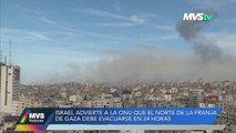 Séptimo día de la guerra entre Israel y Hamás. Israel advierte a la ONU evacuar norte de la Franja de Gaza