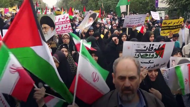 Guerre Israël-Gaza : manifestations en soutien aux Palestiniens