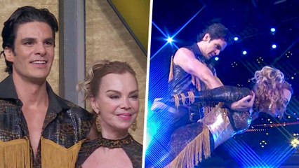 Gaby Goldsmith y Eduardo Barajas pusieron a todos a bailar con una alegre quebradita