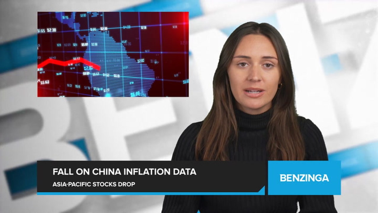 Asian Stock Markets Tumble as China's Inflation and Trade Data Disappoint