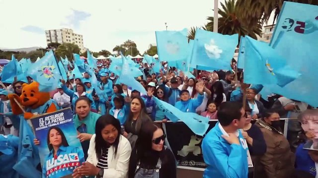 Duelo codo a codo en balotaje de Ecuador golpeado por la violencia narco