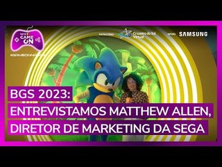 BGS 2023: Entrevistamos Matthew Allen, diretor de marketing da Sega