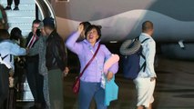 Colombia recibe a sus primeros 110 repatriados desde Israel