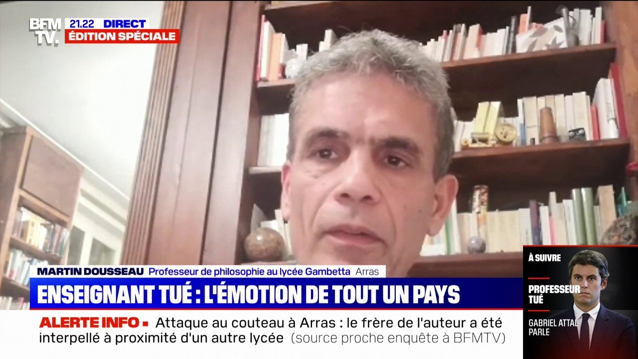 Attaque au couteau à Arras: "On reste dans l'in...