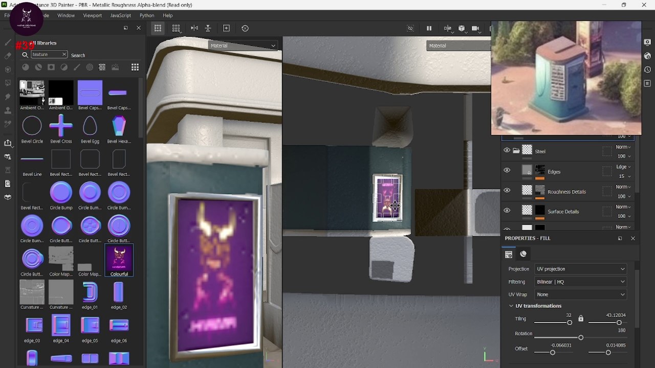 Autodesk Maya Lecture 19 - Game Asset Texturing | Hastar Creations