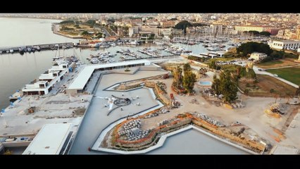 Marina è la fontana musicale del nuovo porto di Palermo