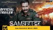Sam bahadur movie 2023 / bollywood new hindi movie / A.s channel