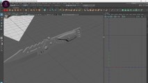 Autodesk Maya Lecture 22 - Knife Melee Weapon Asset Unwrapping | Hastar Creations