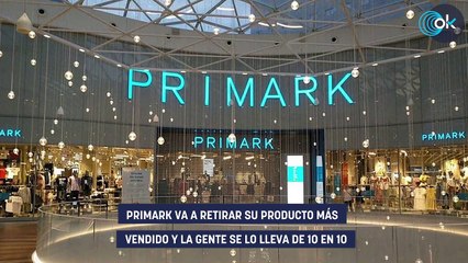 Primark va a retirar su producto más vendido y la gente se lo lleva de 10 en 10