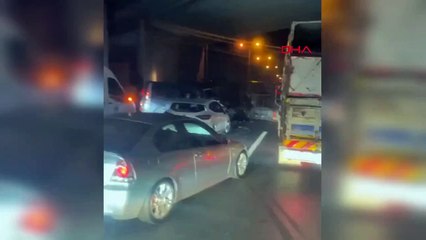 Accident de minibus-camion à Esenler : 3 blessés