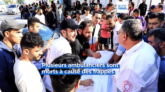 Conflit Israël-Hamas : les hôpitaux de Gaza submergés par l'afflux de blessés