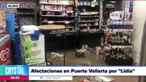 Afectaciones en Puerto Vallarta tras intensa tormenta