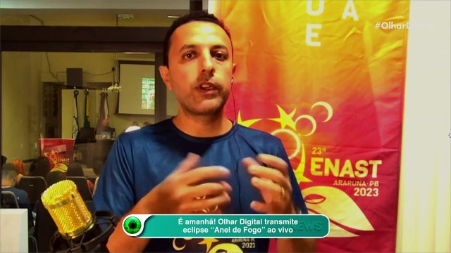Ao Vivo | É amanhã! Tudo sobre o eclipse Anel de Fogo | 13/10/2023 | #OlharDigital (26)