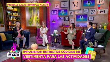 PROHIBIDOS los celulares y ESTRICTOS códigos de vestimenta en la boda de Michelle Salas