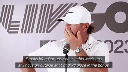 'Couldn't care less' - Koepka on LIV standings