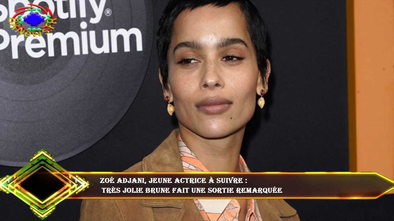 Zoé Adjani, jeune actrice à suivre :  très jolie brune fait une sortie remarquée