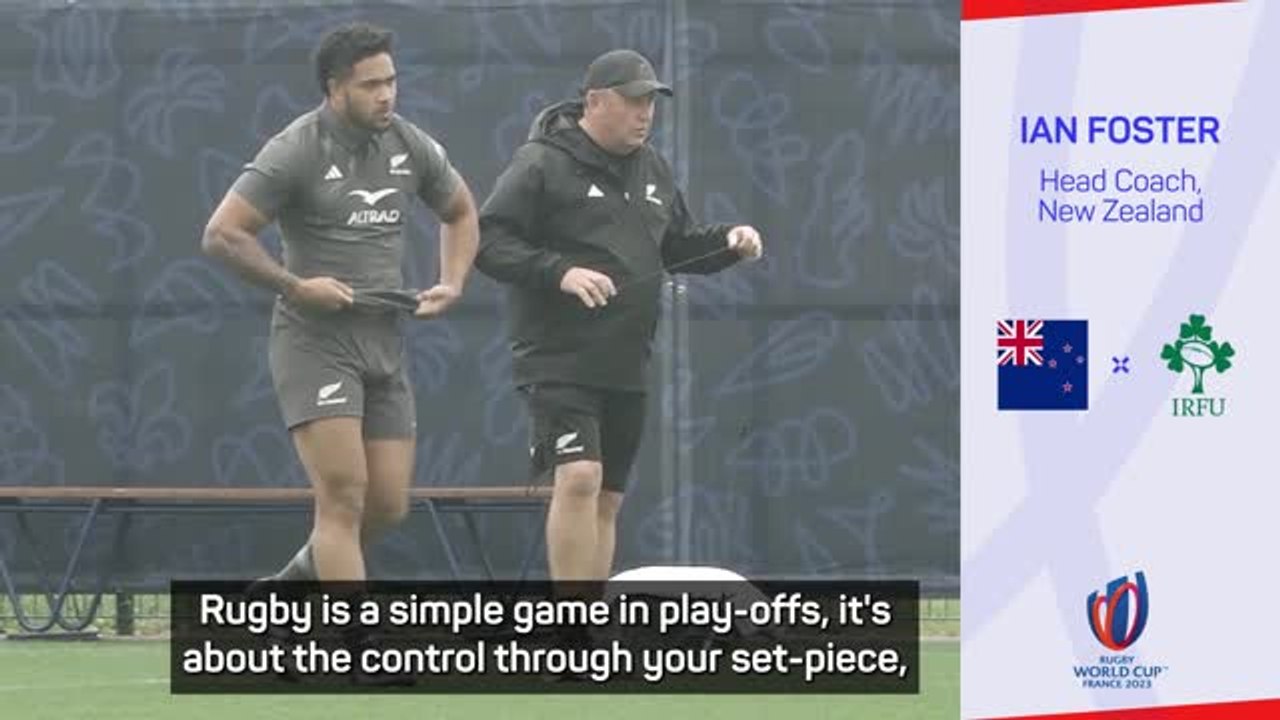 All Blacks coach Foster bemused by claims of Ireland spying