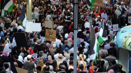 Hundreds gather for pro-Palestine rally in Perth