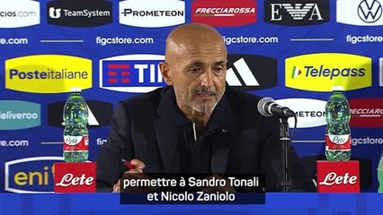 Italie - Spalletti réagit à la mise à l'écart de Tonali et Zaniolo